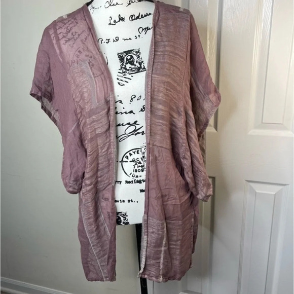 Free People Women's Kimono One Size Open Front Cardigan - Picture 1 of 10